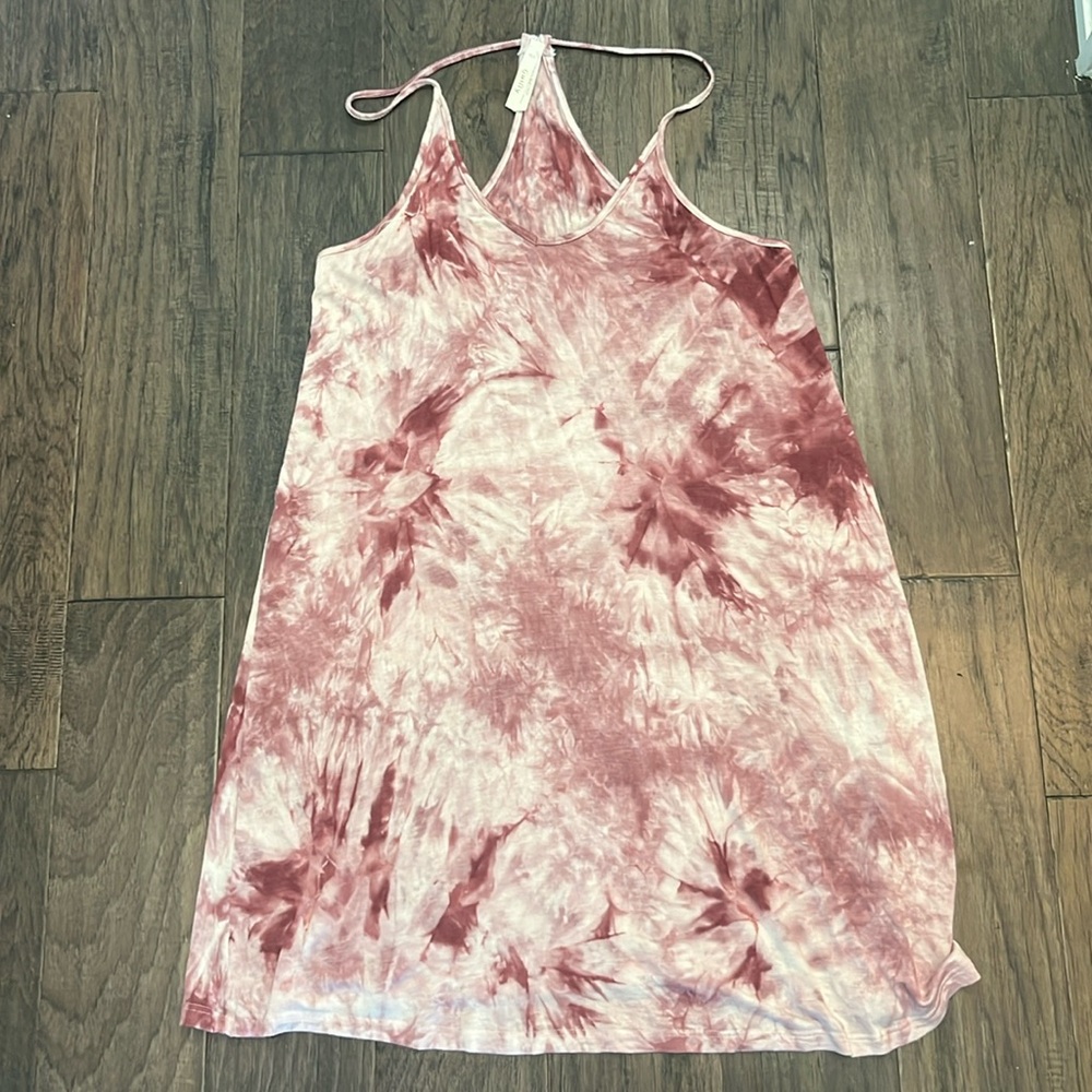 Summer tie dye dress-large